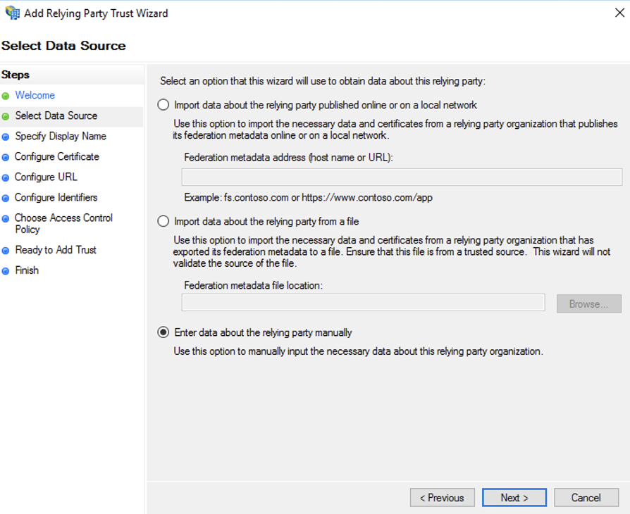 Setup and Configuration Guide for ADFS Windows 2016+