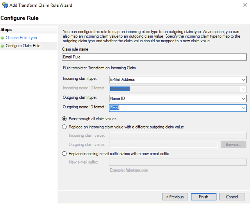Setup and Configuration Guide for ADFS Windows 2016+